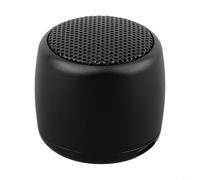 Getdoublerich Bluetooth Haut-parleur portable sans fil, 4 x 4 x 3 cm, mini boîte à son pour haut-parleurs portables sans fil personnalisés pour voyage et sport (noir)