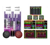 Getdoublerich CL24R Panneau de commande de charge pour charge électronique DL24EW - Courant max 10 A, puissance nominale 150 W, matériau semi-conducteur, violet