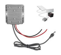 Getdoublerich Convertisseur d'alimentation CC 12 V/24 V vers 57 V 4,5 A, IP68 étanche en aluminium, adaptateur Step-Up compatible avec Starlink pour la génération 3 pour le camping et les voyages