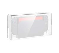 Getdoublerich Coque de protection en acrylique pour Nintendo Switch 2 - Transparent - Protection contre la poussière - Coque rigide et légère - 28,5 x 15 x 6,6 cm