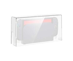 Getdoublerich Coque de protection en acrylique pour Nintendo Switch 2 - Transparent - Protection contre la poussière - Coque rigide et légère - 28,5 x 15 x 6,6 cm