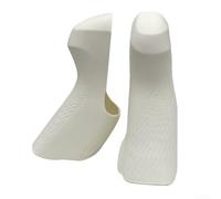 Getdoublerich Couvre-levier de vitesse en silicone antidérapant pour leviers de frein ST R7000/R8000 (blanc)