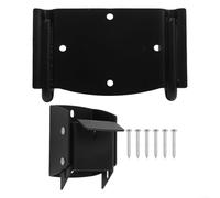 Getdoublerich Crochet de rangement robuste pour brouette - Noir - Pour la plupart des modèles de brouette - Gain de place - Organisateur d'outils de garage et de jardin