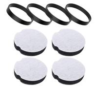 Getdoublerich Ensemble de filtres HEPA pour courroie de transmission - Kit de filtre de rechange pour aspirateur droit, compatible avec les modèles Bissell 2112 1520 Series