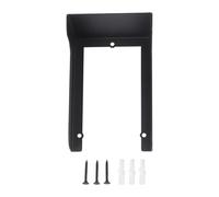 Getdoublerich Housse de sonnette en métal pour Blink pour Nest pour Arlo Eufy, résistant aux intempéries, à la pluie, au soleil, aux reflets et à la surchauffe, noir