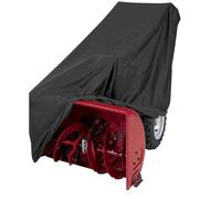 Getdoublerich Housse de souffleuse à neige 600D très résistante pour machine à deux étapes à une seule étape, bouclier d'ombrage pour lanceur d'hiver extérieur