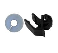 Getdoublerich Œillet de maintien de capot avec clip de fixation pour Ford Sierra pour RS pour Cosworth 1982-1993, Escort MK3-MK5, Transit, Fiesta, Granada - Remplace 1629999 1227605