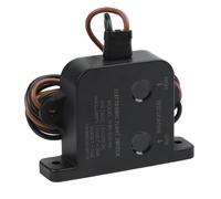 Getdoublerich Interrupteur de cale automatique 12 V 24 V, capteur de flotteur marin IP67 avec retard de 3 secondes, contrôleur de niveau d'eau 20 A pour bateau, yacht, fil 18 AWG de 100,1 cm
