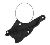 Getdoublerich Kit de frein de chaîne compatible avec tronçonneuse poulan 3816 4018 3314 530071893, pièce de rechange en métal de sécurité pour protection anti-retour, installation, noir