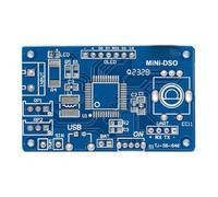 Getdoublerich Kit d'oscilloscope numérique pour mini oscilloscope numérique avec MCU STC8K8A, 0,96" pour écran OLED, kit de montage électronique à monter soi-même pour les passionnés, canal unique 0