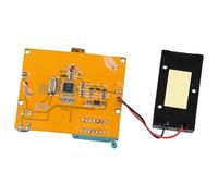 Getdoublerich LCR-T4 Testeur de transistor pour Mega328, analyseur de composants numériques pour condensateur à diode NPN PNP MOSFET, écran LCD 128 x 64, mise hors tension automatique, noir