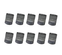 Getdoublerich Lot de 10 boutons de rechange pour meuleuse d'angle compatibles avec Bosch GWS6 GWS8 100 125 FF03-100A Composant de réparation en plastique noir