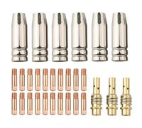 Getdoublerich Lot de 29 embouts de soudeur MIG 0,8/0,9 mm pour torche 15AK