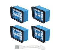 Getdoublerich Lot de 4 brosses de rechange pour Bissell Crosswave Omniforce 3912N, Omnifind 4006N et Edge 3999N-4076, lavables avec outil de nettoyage