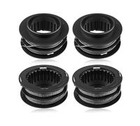 Getdoublerich Lot de 4 cordes de rechange en nylon de 2 mm de diamètre pour coupe-cordes, composants de coupe pour outils de jardin