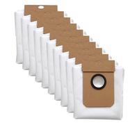 Getdoublerich Lot de 4 sacs à poussière pour aspirateur Conga 13090 Spin Revolute, 5 couches non tissées, accessoires de rechange avec grande capacité