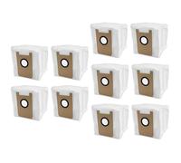 Getdoublerich Lot de 4 sacs à poussière pour aspirateur robot Airrobo T20+ et FIXR pour aspirateur robot t20, sacs de rechange non tissés haute capacité pour une filtration efficace