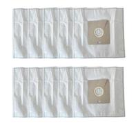 Getdoublerich Lot de 4 sacs d'aspirateur SMS en microfibre type E67, compatibles avec Morphy Richards Compact 73136 73135, pour vax Mojo, Dirt Devil, lot de 4