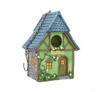 Getdoublerich Nichoir Oiseaux Exterieur, Maison d'écureuil en Bois esthétique adaptée pour Toutes Les Saisons, Repos Douillette pour Oiseaux, pour La Décoration du Jardin