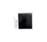 Getdoublerich Panneau solaire pour caméra de sécurité, module PV monocristallin étanche IP66 avec câble de 3 m, support de montage réglable, alimentation toute l'année, blanc