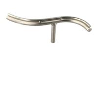 Getdoublerich Repose-outils incurvé de 30 cm pour le travail du bois, support de tournage concave avec tige de 16 mm, barre antirouille en acier inoxydable pour un glissement fluide, longueur de 30 cm