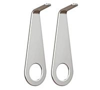 Getdoublerich Ring Video Doorbell Battery Replacement Tool - Lot de 2 clés de retrait sécurisées en acier inoxydable pour tous les modèles de sonnette Ring Doorbell - Accessoire compact de 4,3 cm