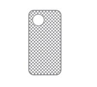 Getdoublerich Tapis d'évier en silicone gris, pliable, résistant à la chaleur, antidérapant, avec motif nid d'abeille pour protection de la vaisselle, 72,1 x 36,5 cm