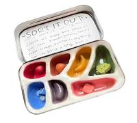 Geteawily Bocaux Sensoriels pour | Pots de Tri Jouets Sensoriels pour Adultes,Activités Apaisantes Voyage Cadeau d'anniversaire Noël Halloween Maison École Camping