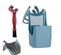 Geteawily Boîte À Nettoyage Chaîne Moto - Brosse Nettoyage De Moto - Brosse Chaine Moto - Outil De Nettoyage De Chaîne - Brosse Chaine Moto Kit De Brosses De Nettoyage