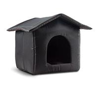 Geteawily Niches à Chat Extérieur | étanche Maison pour Chat | Maison pour Chat Sauvage en Plein Air | Maisons Intempéries pour Chiens De Chats Sauvages | Abri d'hiver Chaud pour Chats, Tente De Chat