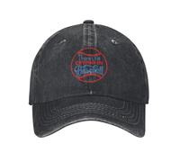 Geteruichi Casquette de baseball en coton pour homme avec inscription « There 's-No-Crying-in-Baseball » Noir