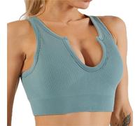 Getheyshape Shape Me Up Crop Top, Women's Cropped High Support Yoga Workout Sleeveless Tank Top Sports Bra