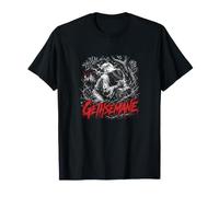 Gethsémani Crucifixion Christian Gothique Heavymetal T-Shirt