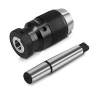 GETLITOOL Mandrin de Perçage de Tour sans Clé à Serrage Automatique 1-16mm Super Précis MT2 -B18 Arbre pour tour MK2