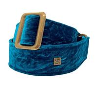 Get'M Get'M SANGLE 2'' BOUJEE VELVET - AQUAMARINE TEAL Sangles et courroies