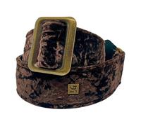 Get'M Get'M SANGLE 2'' BOUJEE VELVET - TOURMALINE BROWN Sangles et courroies