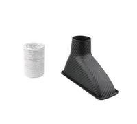 GETPZPZHMQ Durite D'admission d'air Kit Universel De Tuyau D'admission d'air Turbo Pare-Choc Avant De Voiture 1 Pièce Kit D'entrée Turbine Pièces Automobiles Voiture Tuyau D'admission(Square)