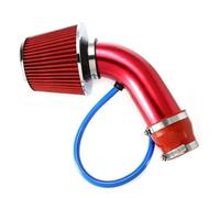 GETPZPZHMQ Durite D'admission d'air Tuyau D'admission Moteur Automobile Universel 76 Mm 3 Pouces Tuyau D'admission Moteur Automobile Filtre À Air Turbo Voiture Tuyau D'admission(Red)