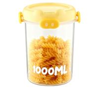 Getreide Aufbewahrungsbehälter - 1000ml Lebensmittelechte Luftdichte Mit Deckel,Aufbeewahrungsbehälter - Für Getreidee Müsli Backpulver Chips Snacks Brot Bohnen Popcorn Theke Schrank Gefrierschra