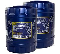 Getriebeöl Getriebe Öl MANNOL Dexron III Automatik Plus 2 X 10 Liter