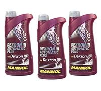 Getriebeöl Getriebe Öl MANNOL Dexron III Automatik Plus 3 X 1 Liter