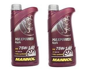 Getriebeöl Getriebe Öl MANNOL Maxpower 4x4 75W-140 API GL 5 LS 2 X 1 Liter