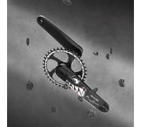 Gettimore 1 paire de film de manivelle de vélo autocollant anti-collision haute résistance en plastique cuivre pur film de manivelle accès aux vélos