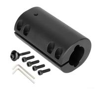 Gettimore 1 pièce E-Scooter Vertical Pole Gap pour stabilisateur en alliage d'aluminium Pince fixe pliable pour Neuf Max/G30 Scooters Rugged Lock Pièces