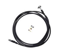 Gettimore 1 x tuyau hydraulique électrique pour vis de frein hydraulique de vélo, manchon en cuivre, tuyau hydraulique pour tuyau de frein Xod 250 cm, pièce accessoire de modification de vélo Efor