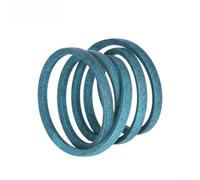 Gettimore 954-0637A Courroie d'entraînement de rechange pour tondeuse à gazon compatible avec 754-04065 754-04082 754-04101 Matériau aramide 3/8" x 78" Vert