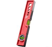 Gettimore Aluminium moulé de précision pour niveau à bulle 50 cm - Base magnétique robuste pour alignement vertical et horizontal - Kit d'outils essentiels pour charpentier (300 mm)