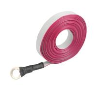 Gettimore Antenne à ondes courtes pour appareils radio JPC-12 et JPC-350 HF, longueur 5 m, blanc + rouge, réseau de terre ABS pour communication et diffusion en continu PAC-12