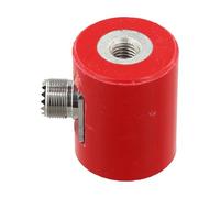 Gettimore Antenne HF pour radio USDX QRP, gamme de fréquences 14-30 MHz avec support de puissance 300W-600W, en acier inoxydable, longueur d'onde 1/4, extensible jusqu'à 5 m, compatible avec amateur