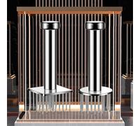 Gettimore Attendrisseur de viande en acier inoxydable 304 avec fonction de rebond automatique pour bœuf, porc, poulet